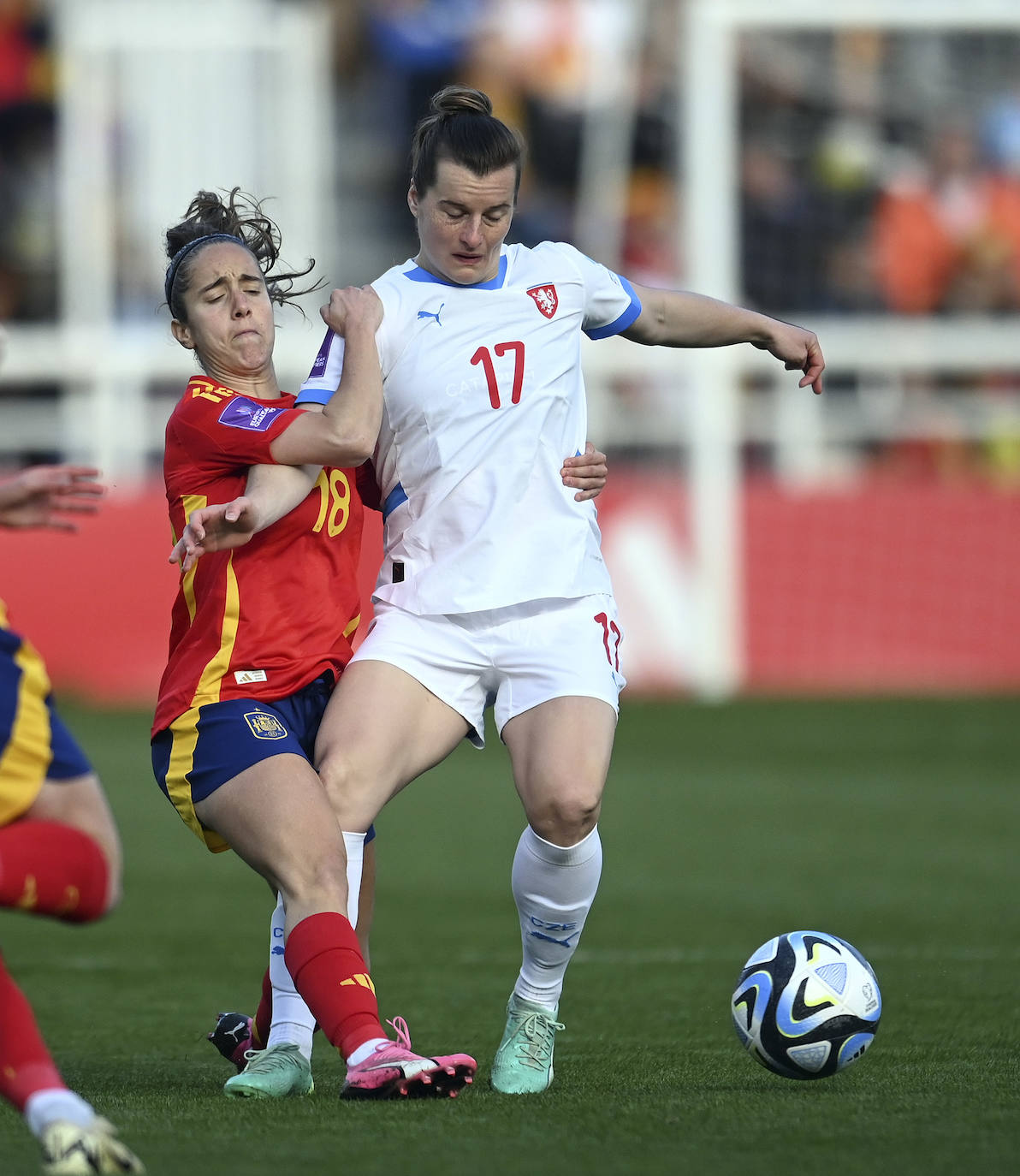 El partido de la Roja en Burgos, en imágenes