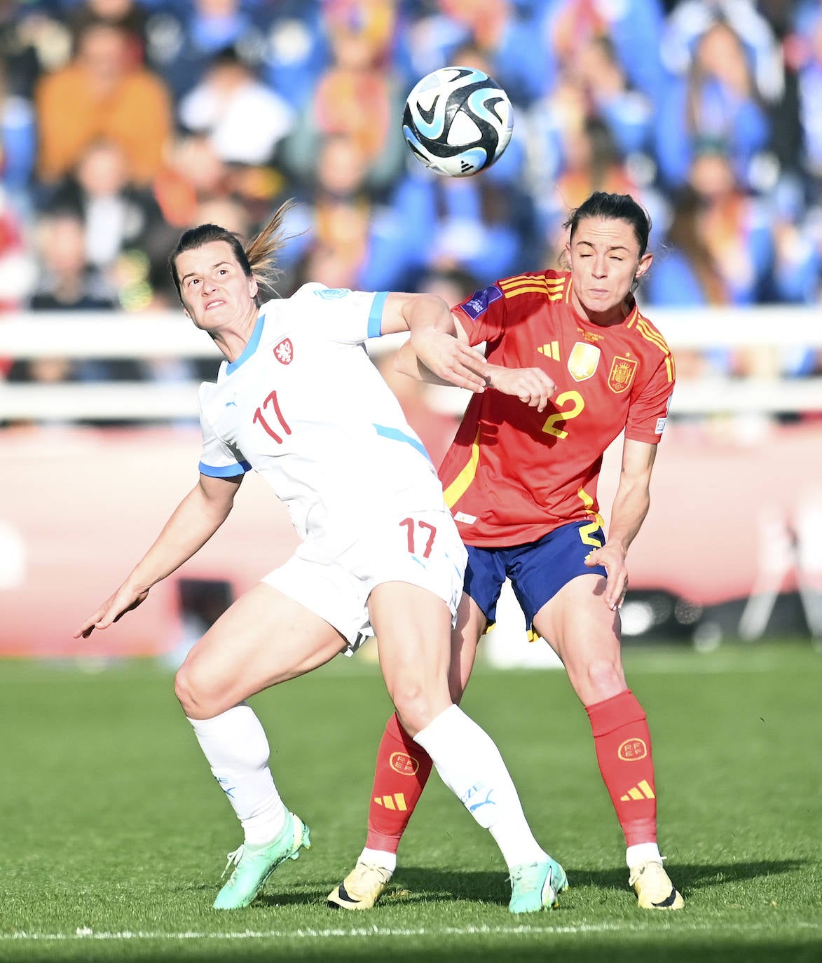 El partido de la Roja en Burgos, en imágenes