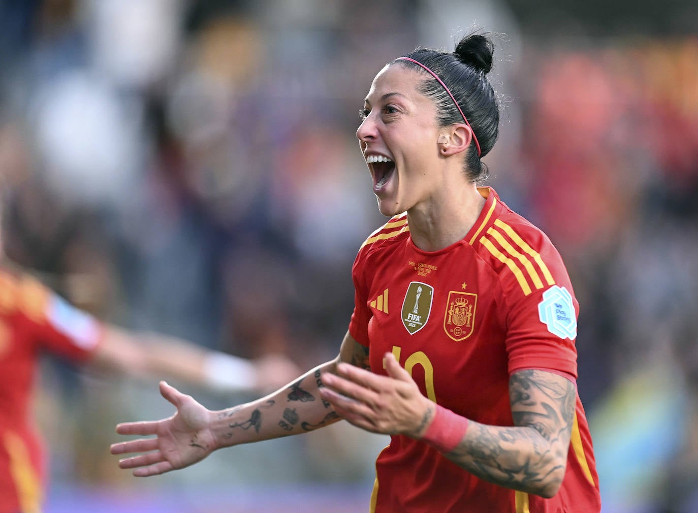 El partido de la Roja en Burgos, en imágenes