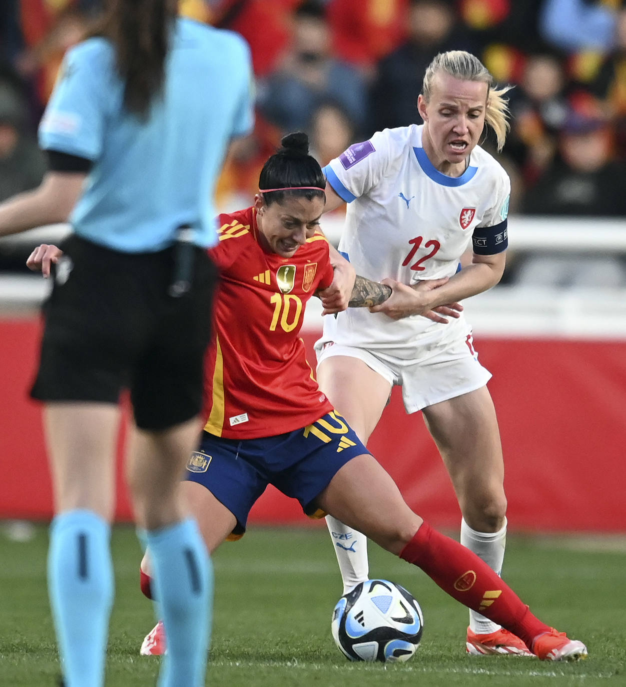 El partido de la Roja en Burgos, en imágenes