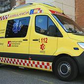 Herido un varón tras un choque frontal entre dos turismos en Burgos