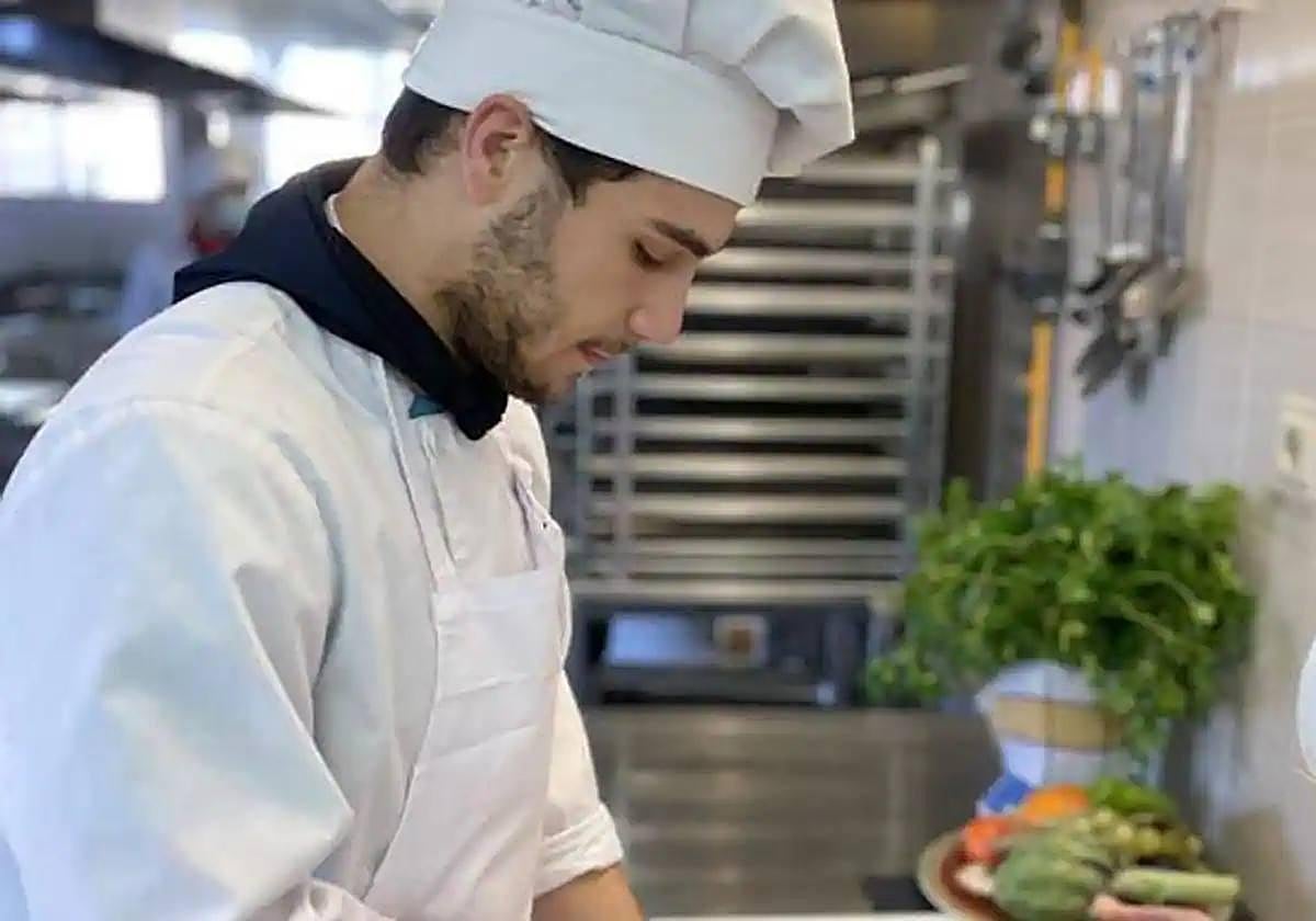 Andrés Esgueva, el joven chef de Aranda de Duero.