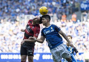 Gabri rescata un punto para el Mirandés en el Carlos Tartiere