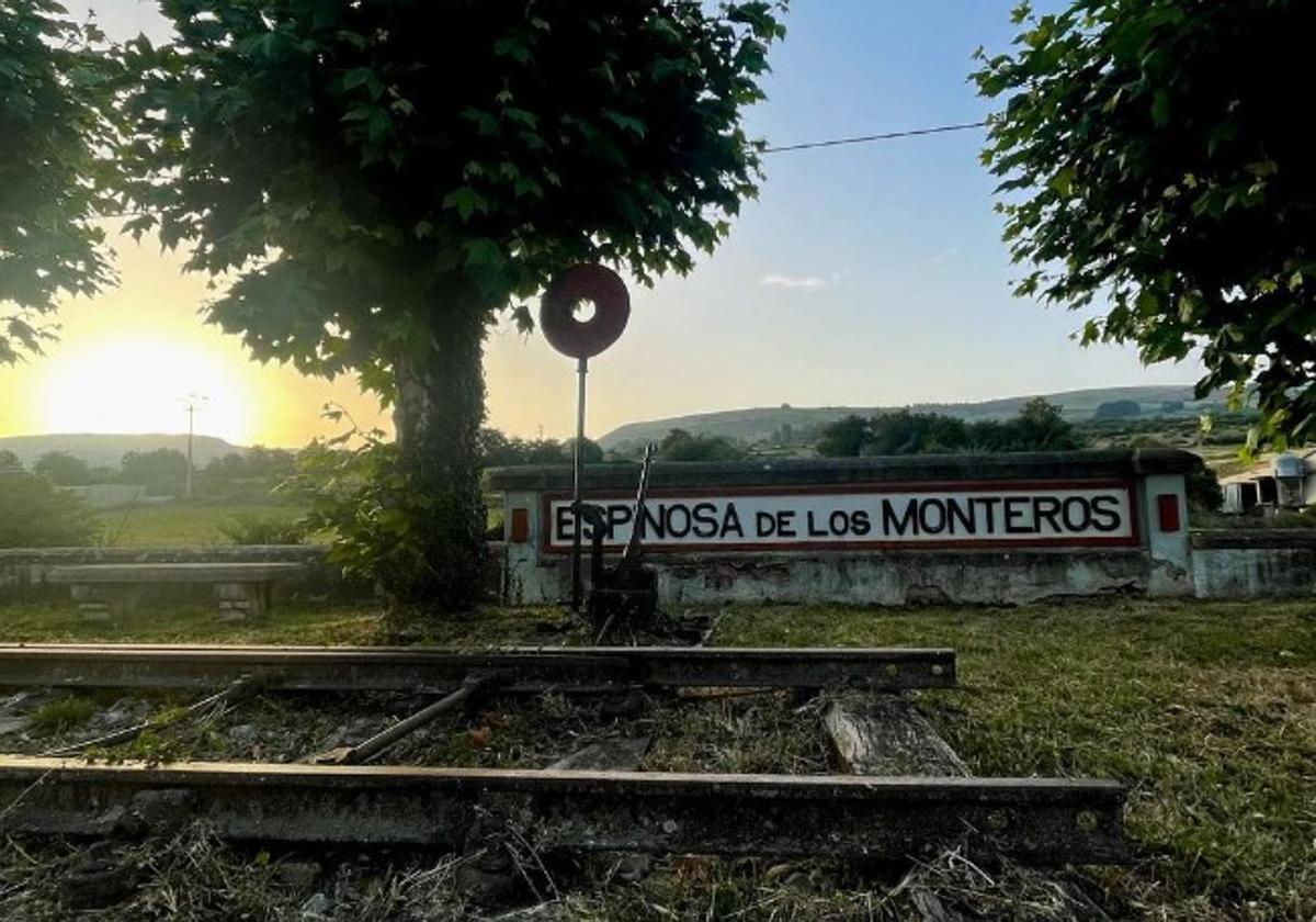 Estación de La Robla de Espinosa de los Monteros.