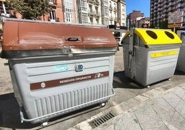 El contenedor marrón solo puede usarse con tarjeta en Burgos.