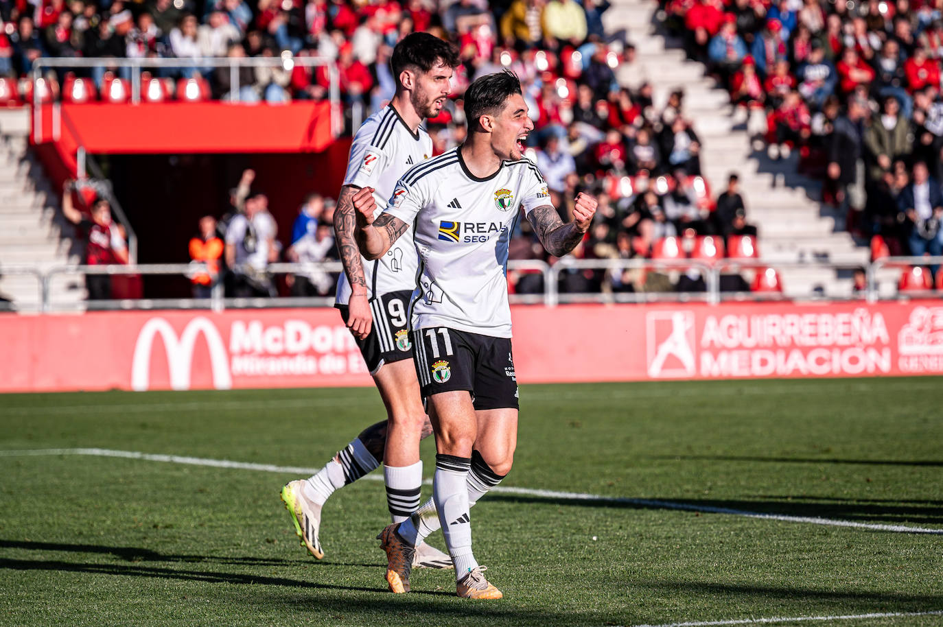 El Mirandés se lleva el derbi de Burgos