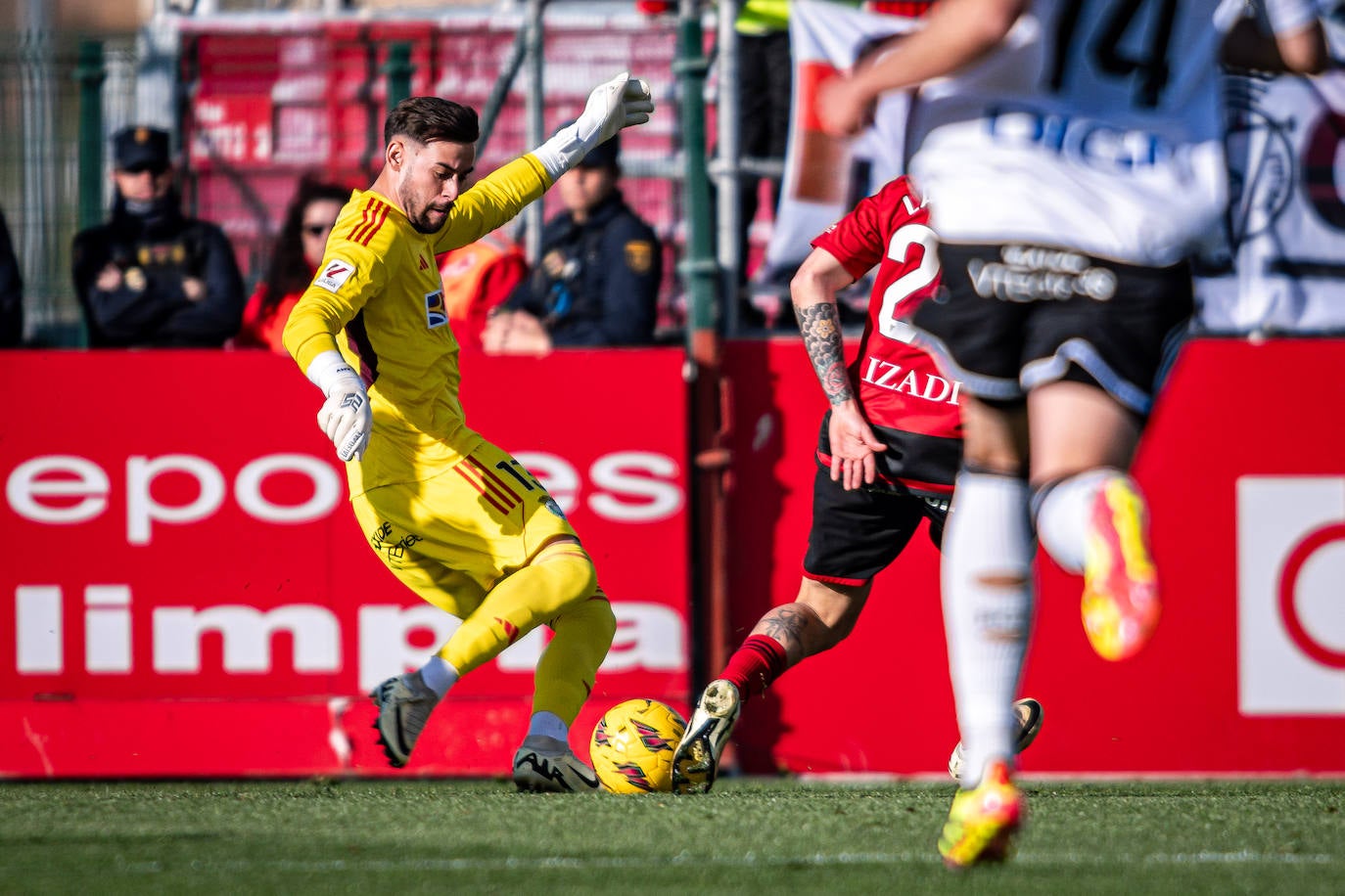 El Mirandés se lleva el derbi de Burgos