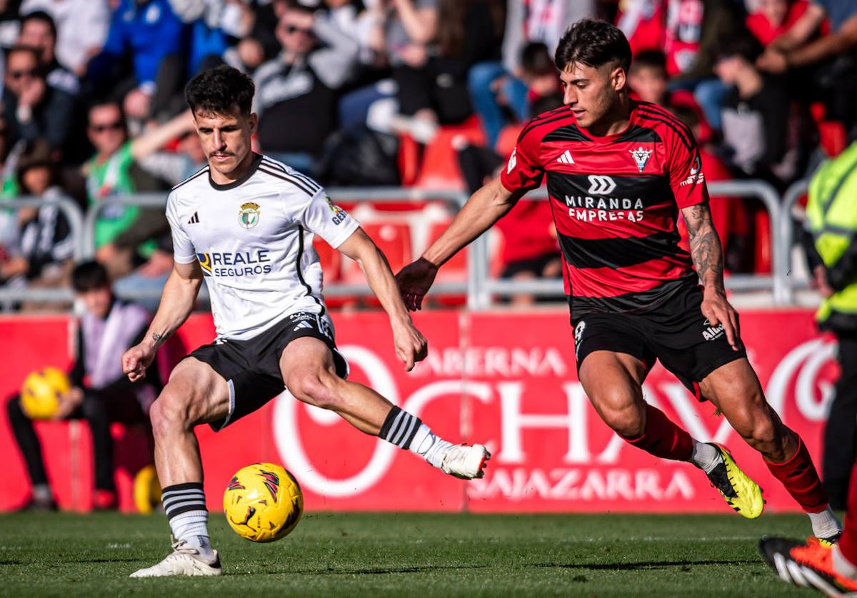 El Mirandés se sobrepuso al gol inicial del Burgos CF.