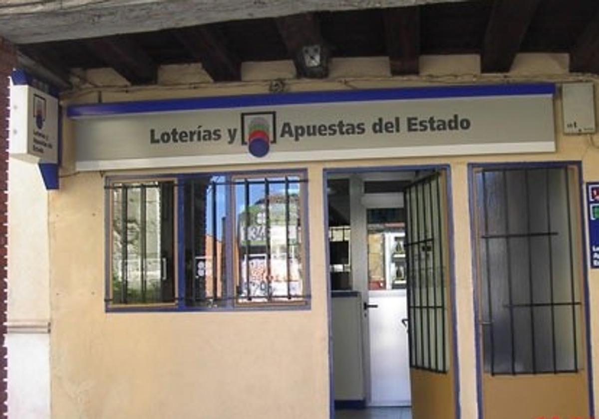 Administración de lotería número 4 de Aranda de Duero.