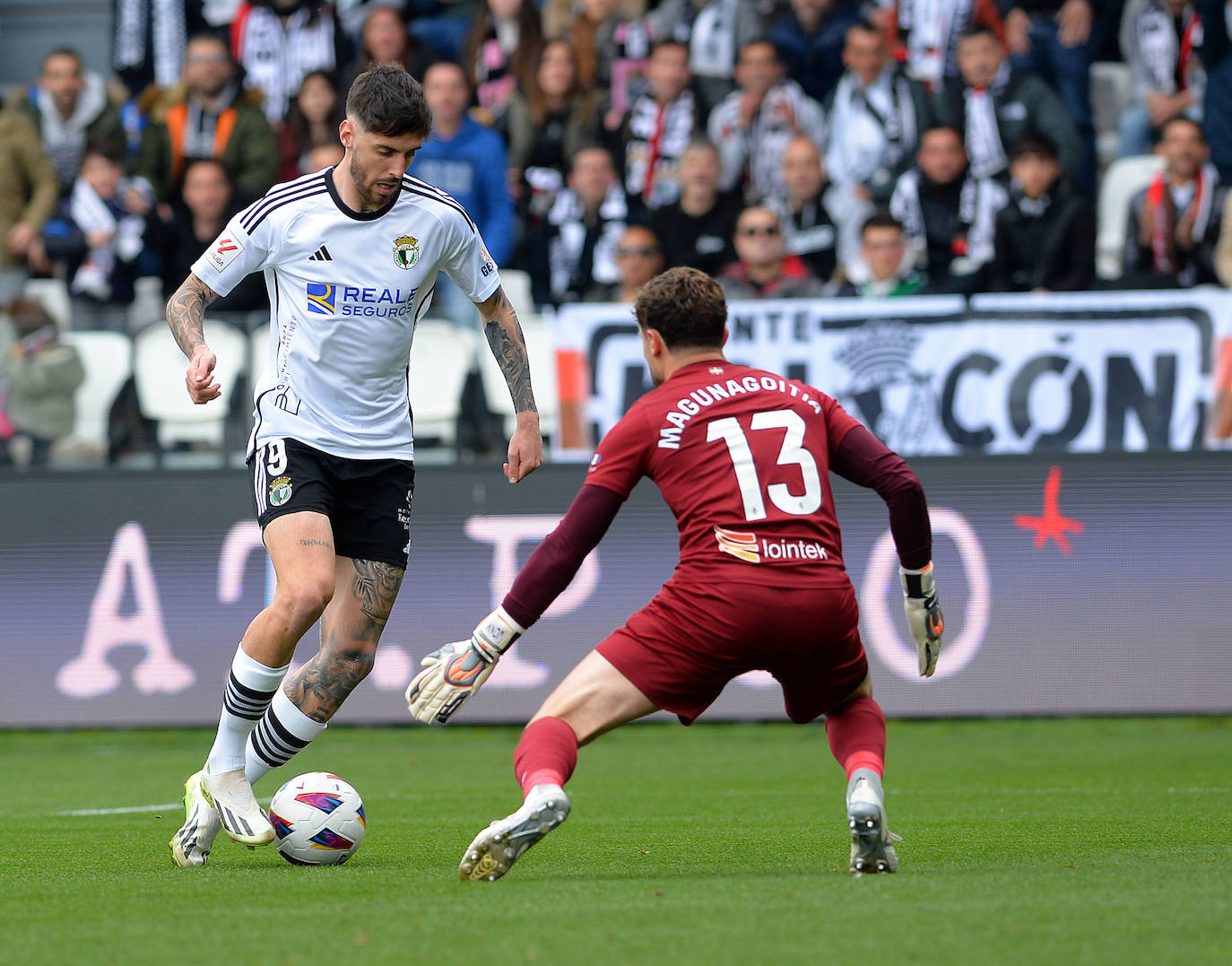 Las imágenes del Burgos CF - SD Amorebieta