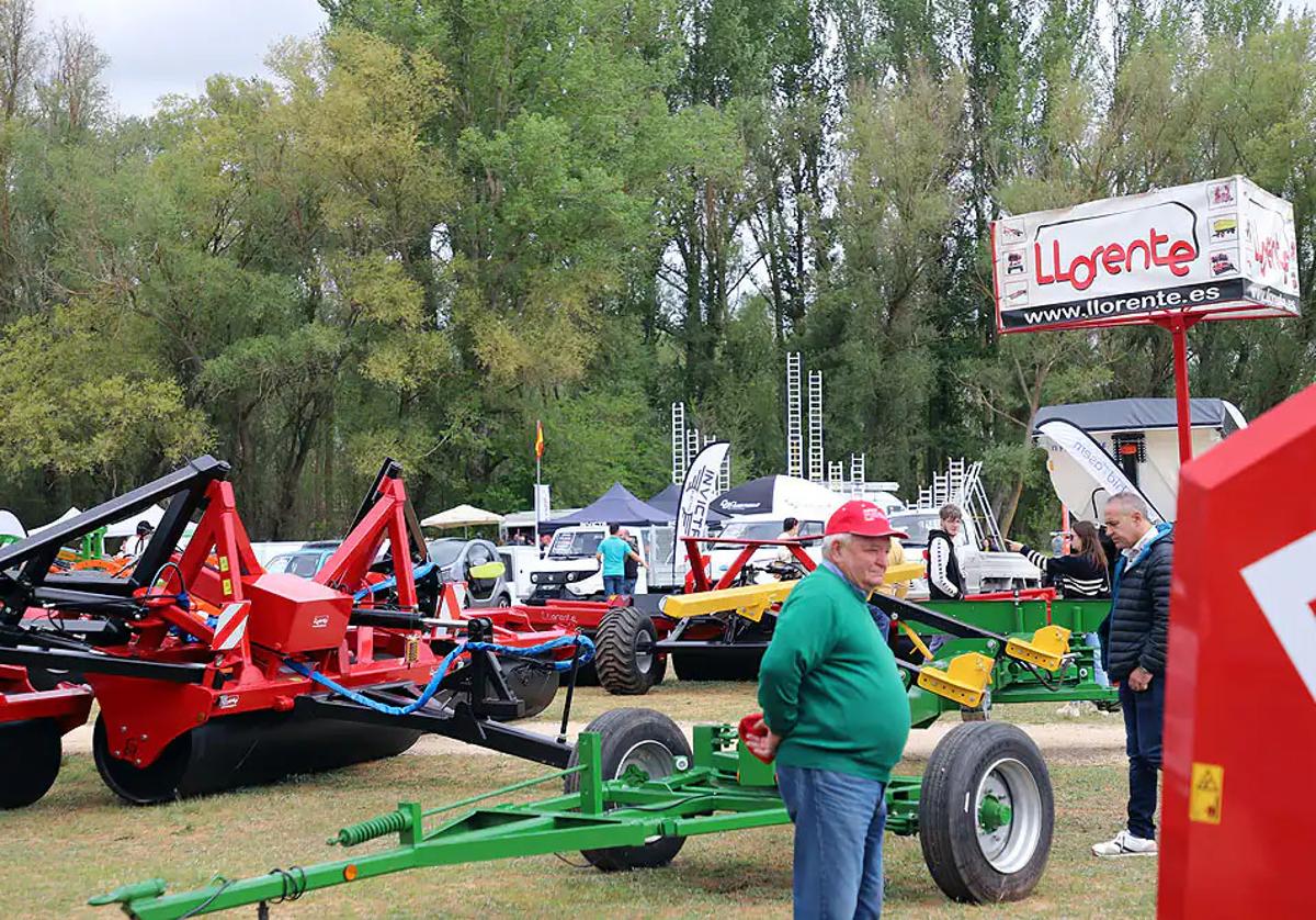 Exposición de la Feria de Lerma en la edición de 2023.