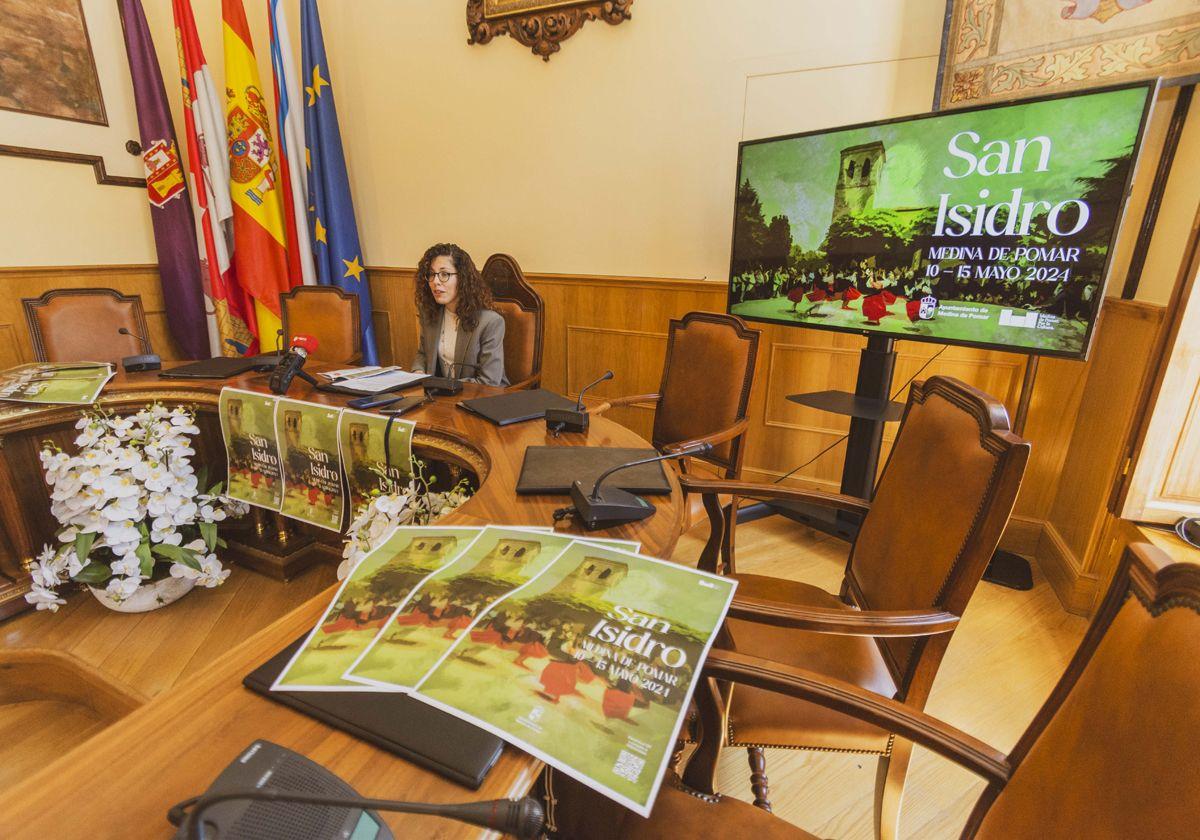 Nerea Angulo, concejal de Cultura y Turismo, presenta el programa de Fiestas de San Isidro.