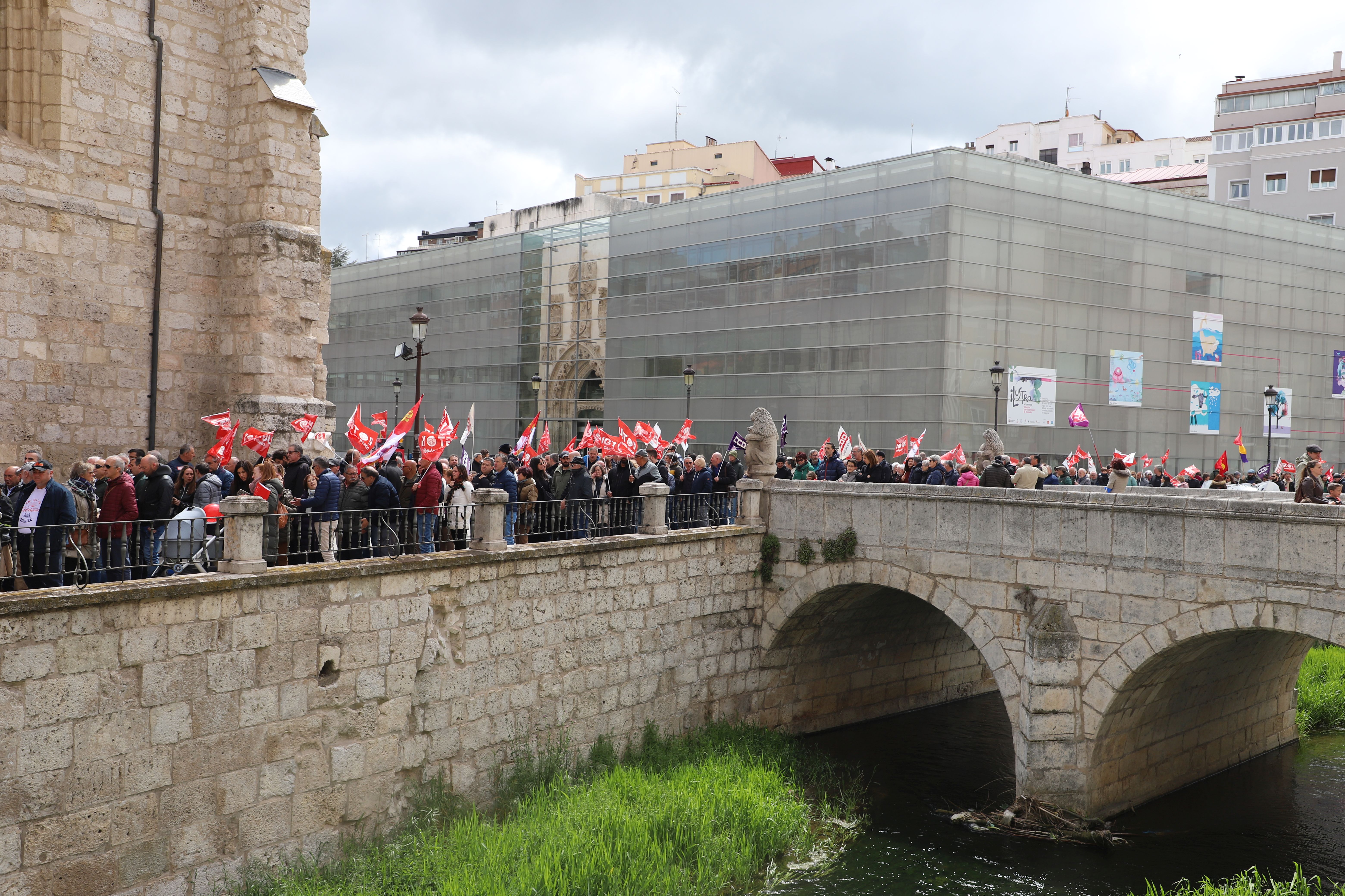 Las imágenes de la manifestación este Primero de Mayo