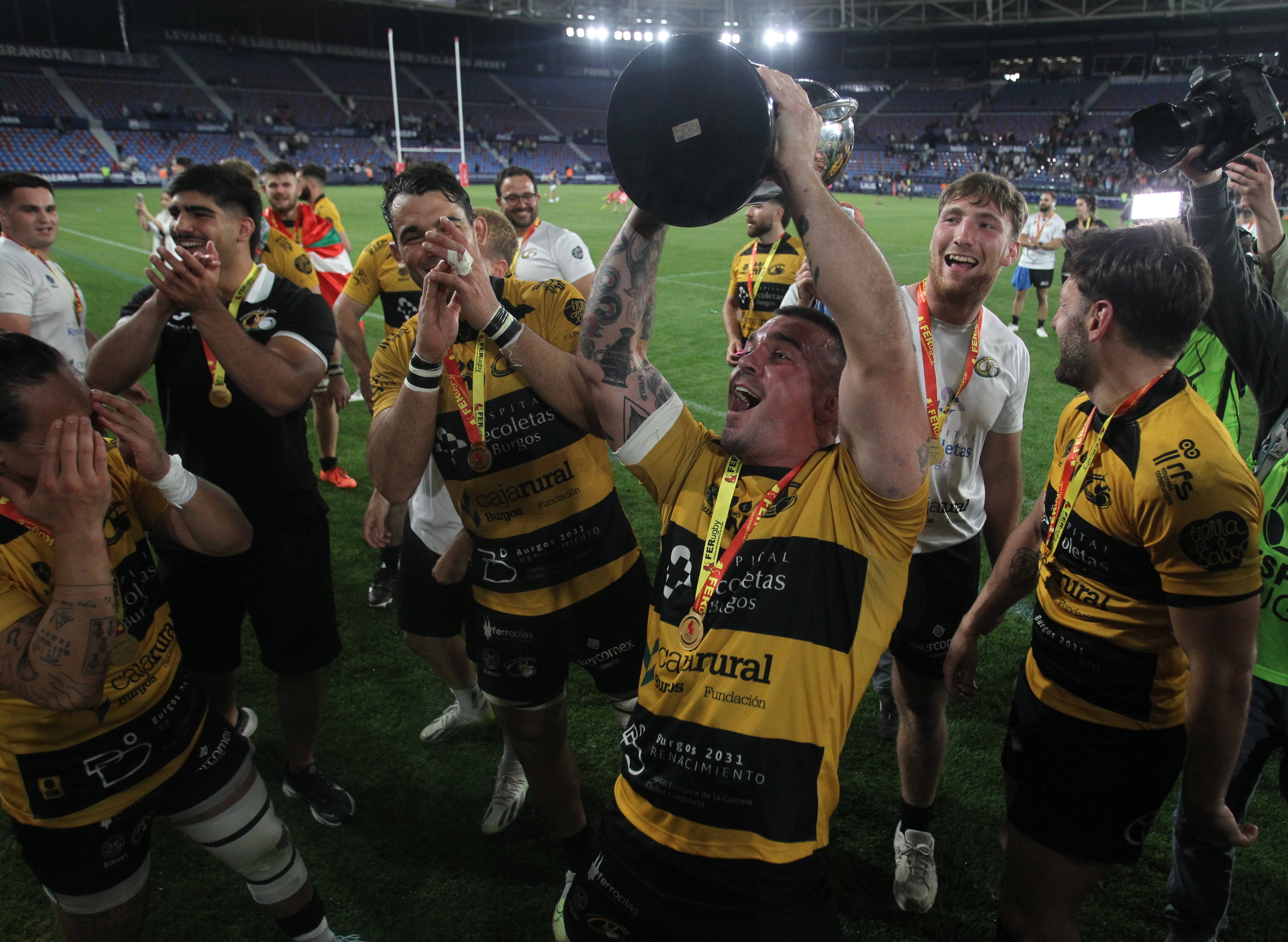 Así ha sido en imágenes la final de la Copa del Rey de rugby