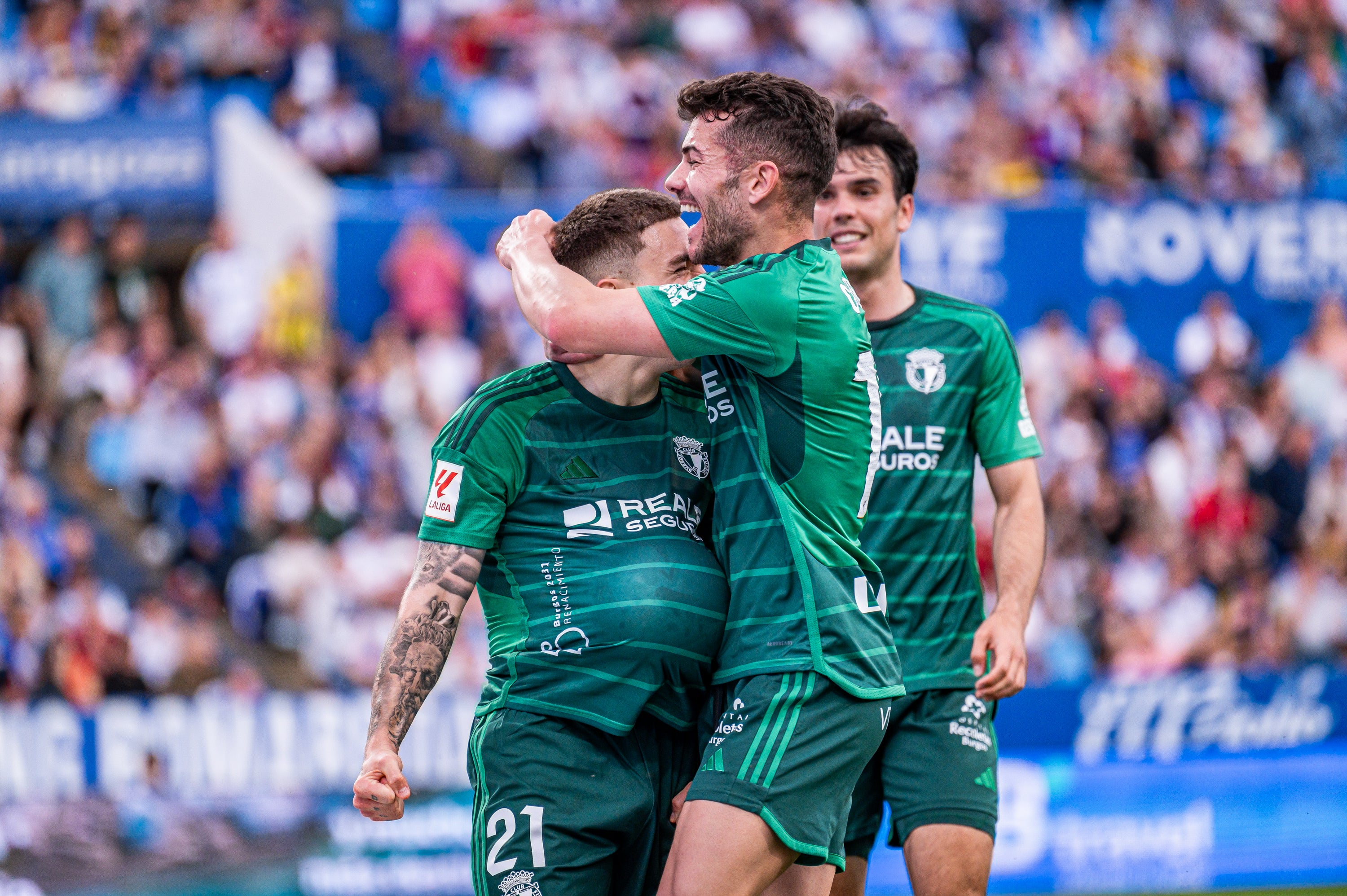 La victoria del Burgos CF, en imágenes