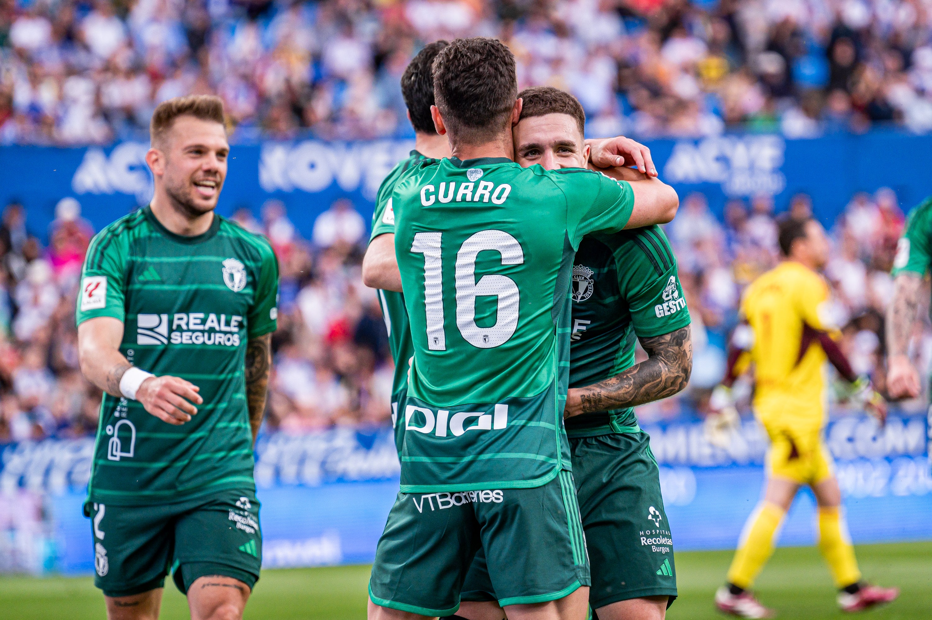 La victoria del Burgos CF, en imágenes