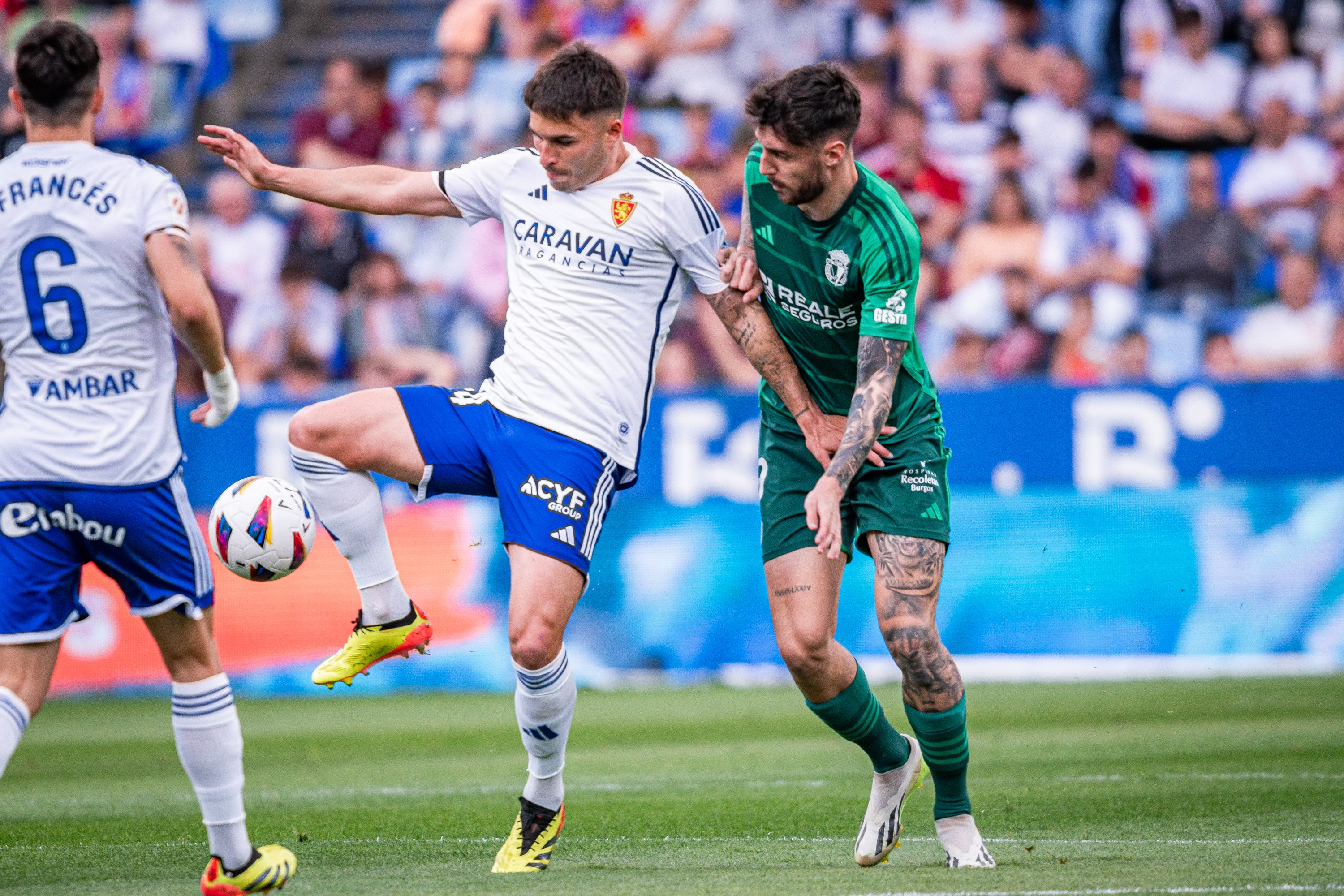 La victoria del Burgos CF, en imágenes