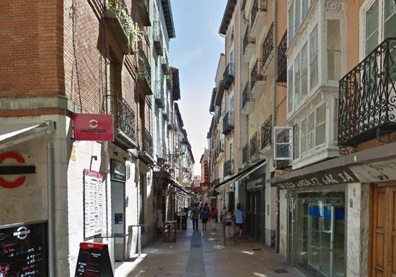 Imagen de archivo de la calle San Lorenzo, donde ocurrieron los hechos.