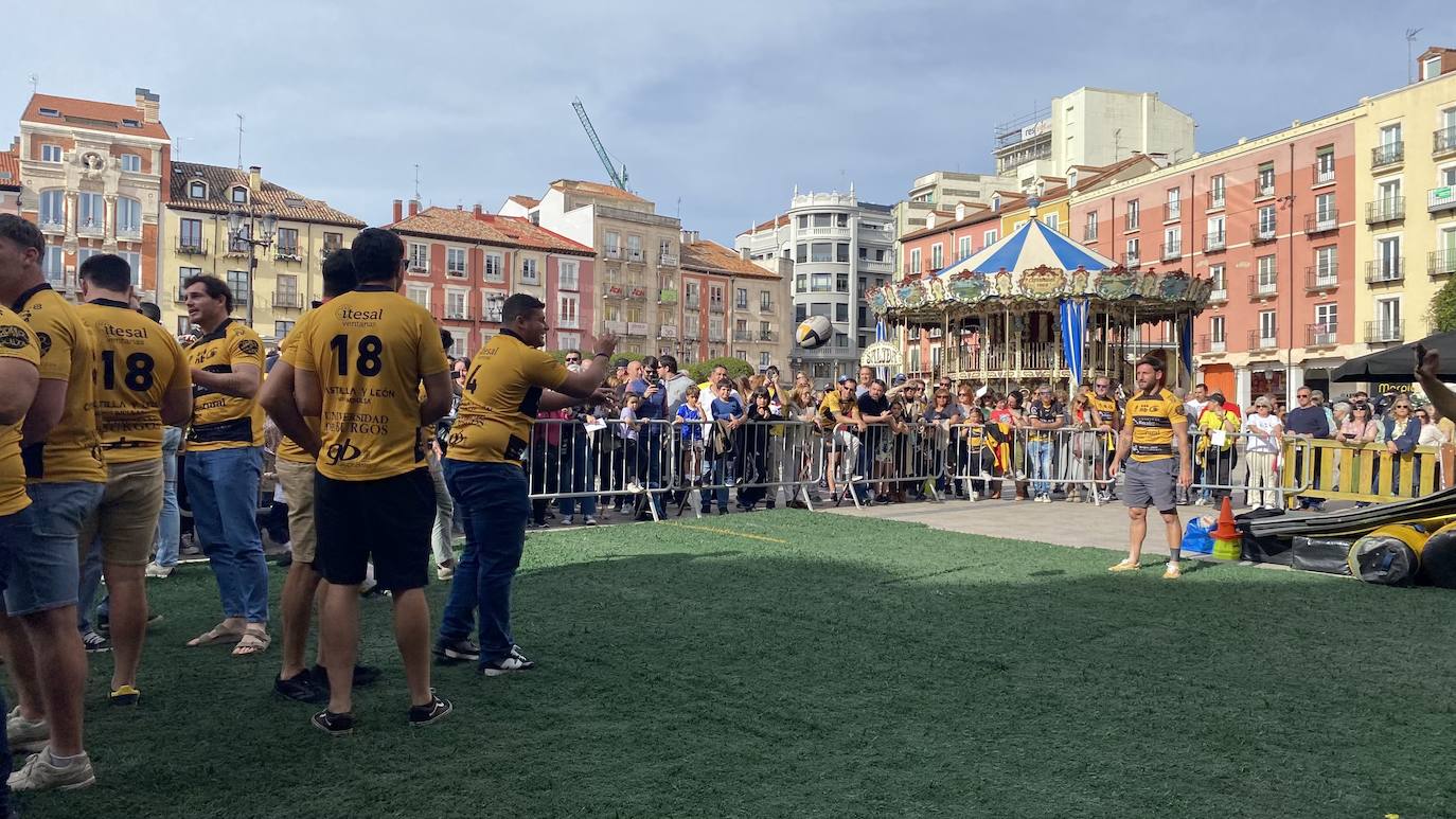 La celebración de la Copa del Rey del Aparejadores en Burgos, en imágenes