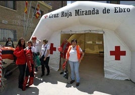 Cruz Roja de Miranda de Ebro.