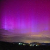 Así se vio la aurora boreal en Burgos