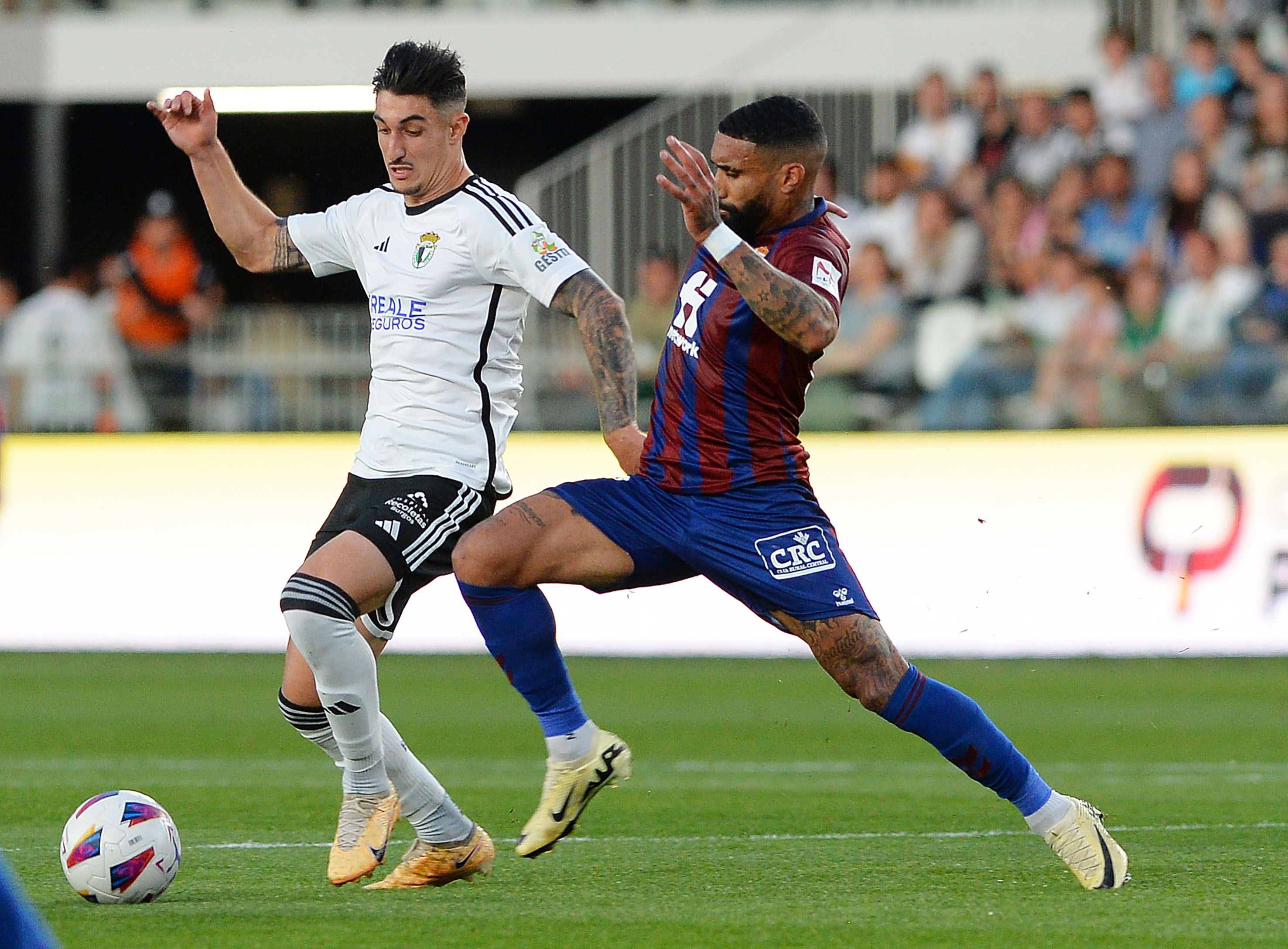 Las imágenes del partido Burgos CF- CD Eldense