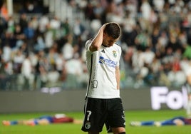 Dani Ojeda jugador del Burgos CF