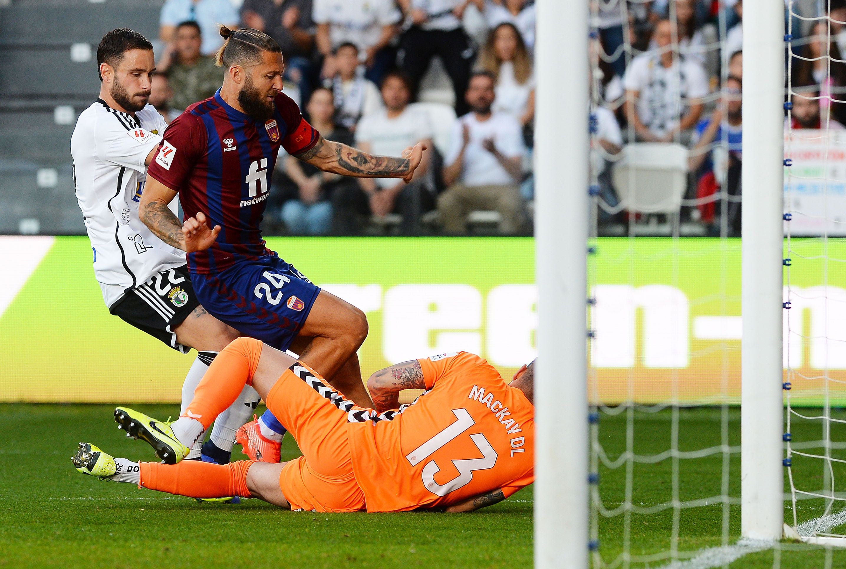Las imágenes del partido Burgos CF- CD Eldense