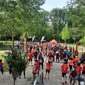 Más de 500 personas participan en Aranda de Duero en la Marcha Solidaria Cruz Roja