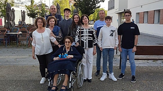 Boni, la centenaria de Burgos que cumple 110 años
