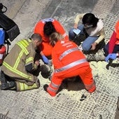 El hombre quemado a lo bonzo en Burgos permanece en la UCI y prevén una recuperación de meses