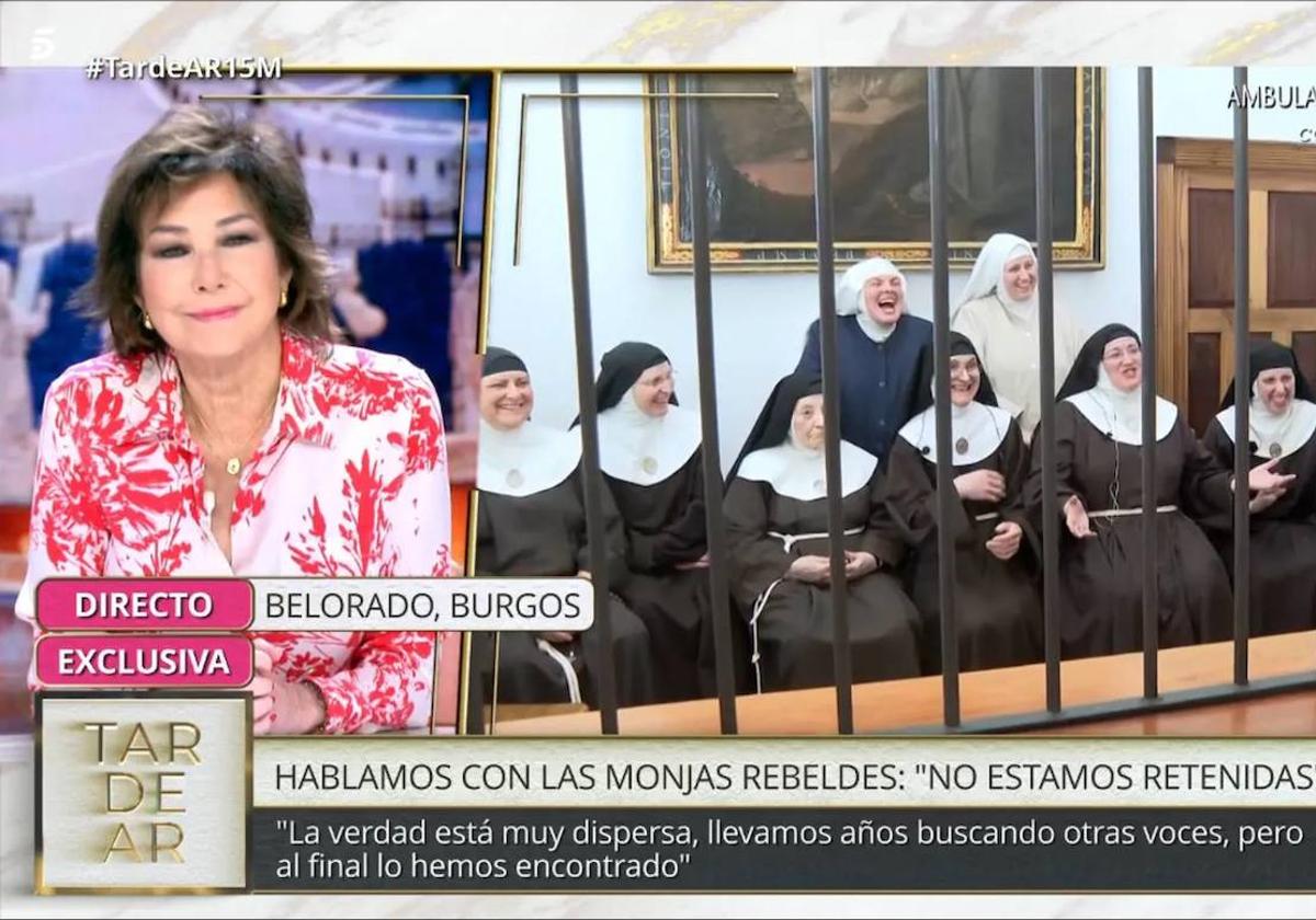 Las monjas de Belorado en el programa de Ana Rosa.