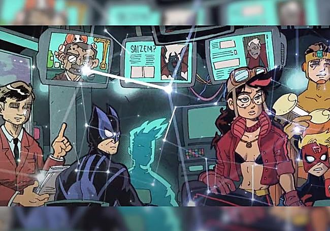 Ilustración del cómic de Iván Sarnago