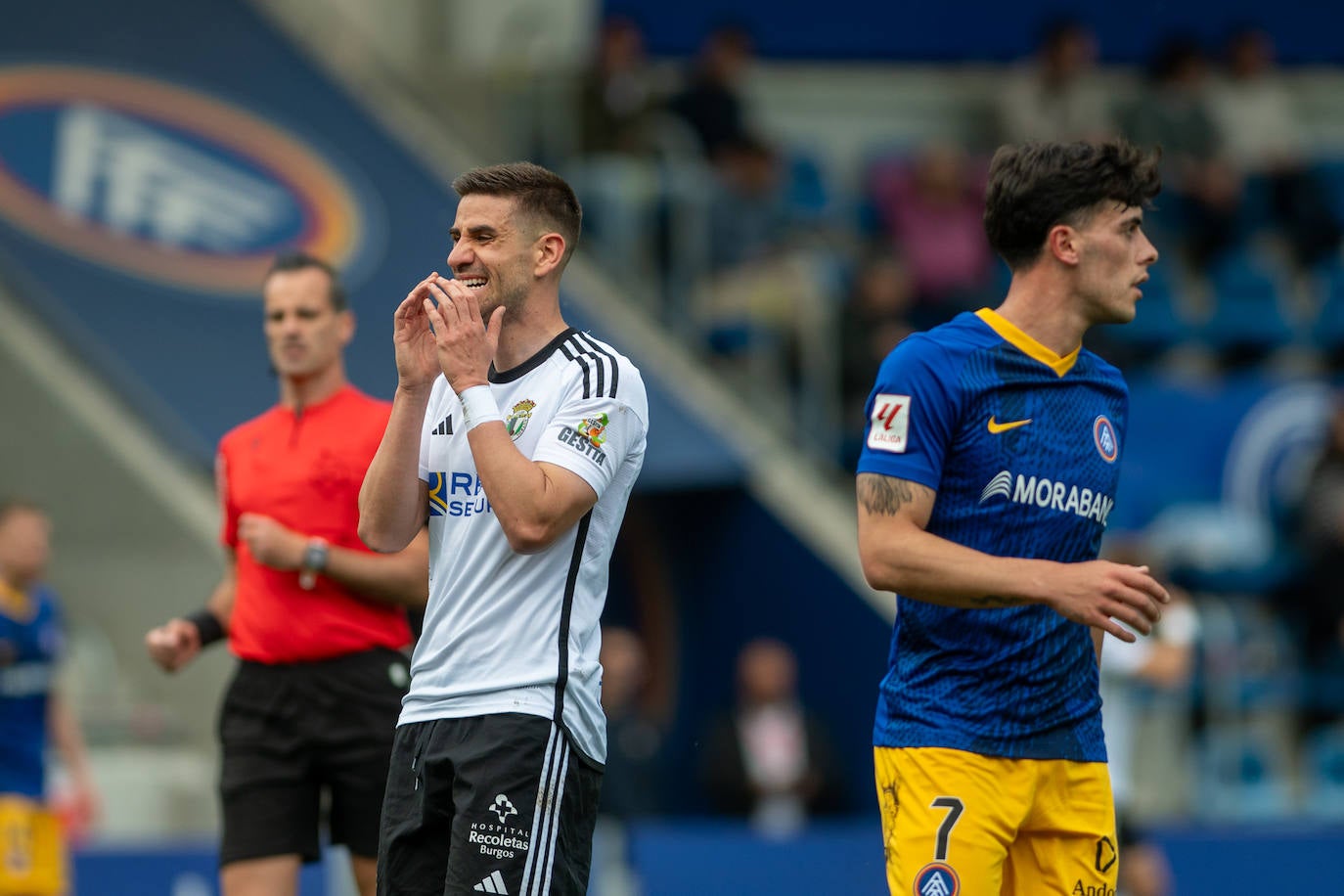 Imágenes de la derrota del Burgos CF en Andorra