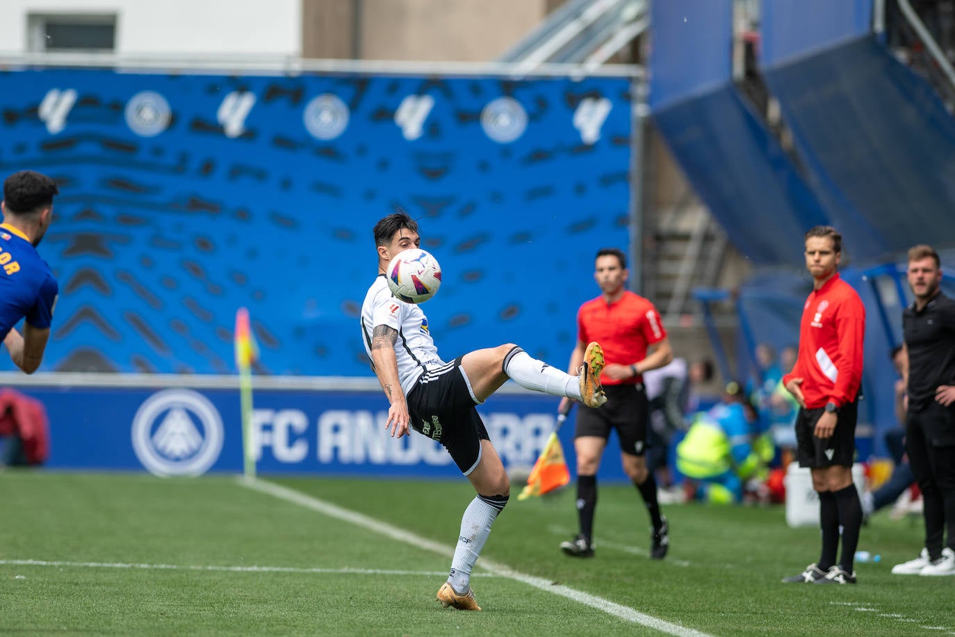 Imágenes de la derrota del Burgos CF en Andorra