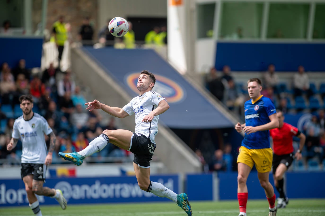 Imágenes de la derrota del Burgos CF en Andorra