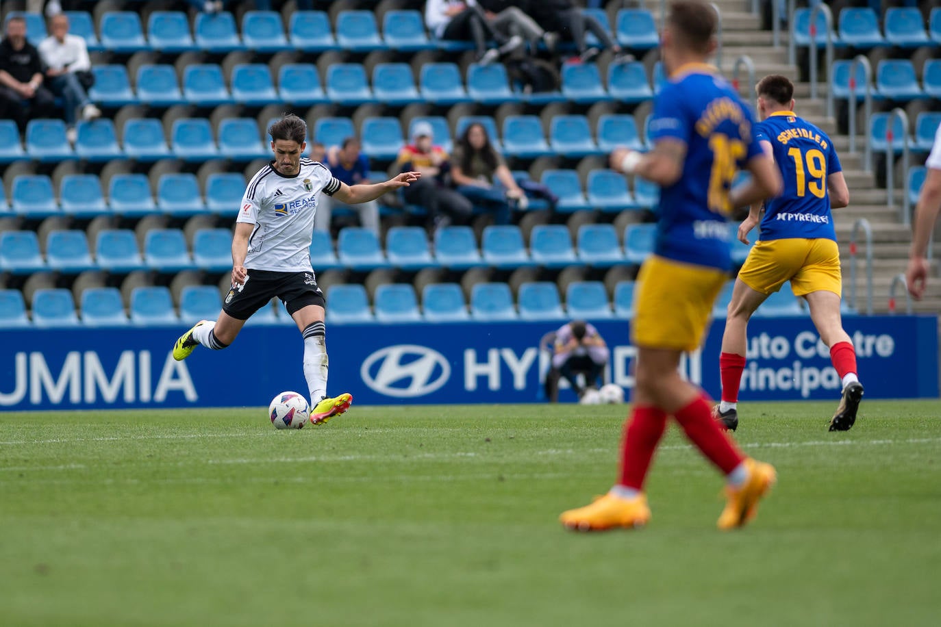 Imágenes de la derrota del Burgos CF en Andorra