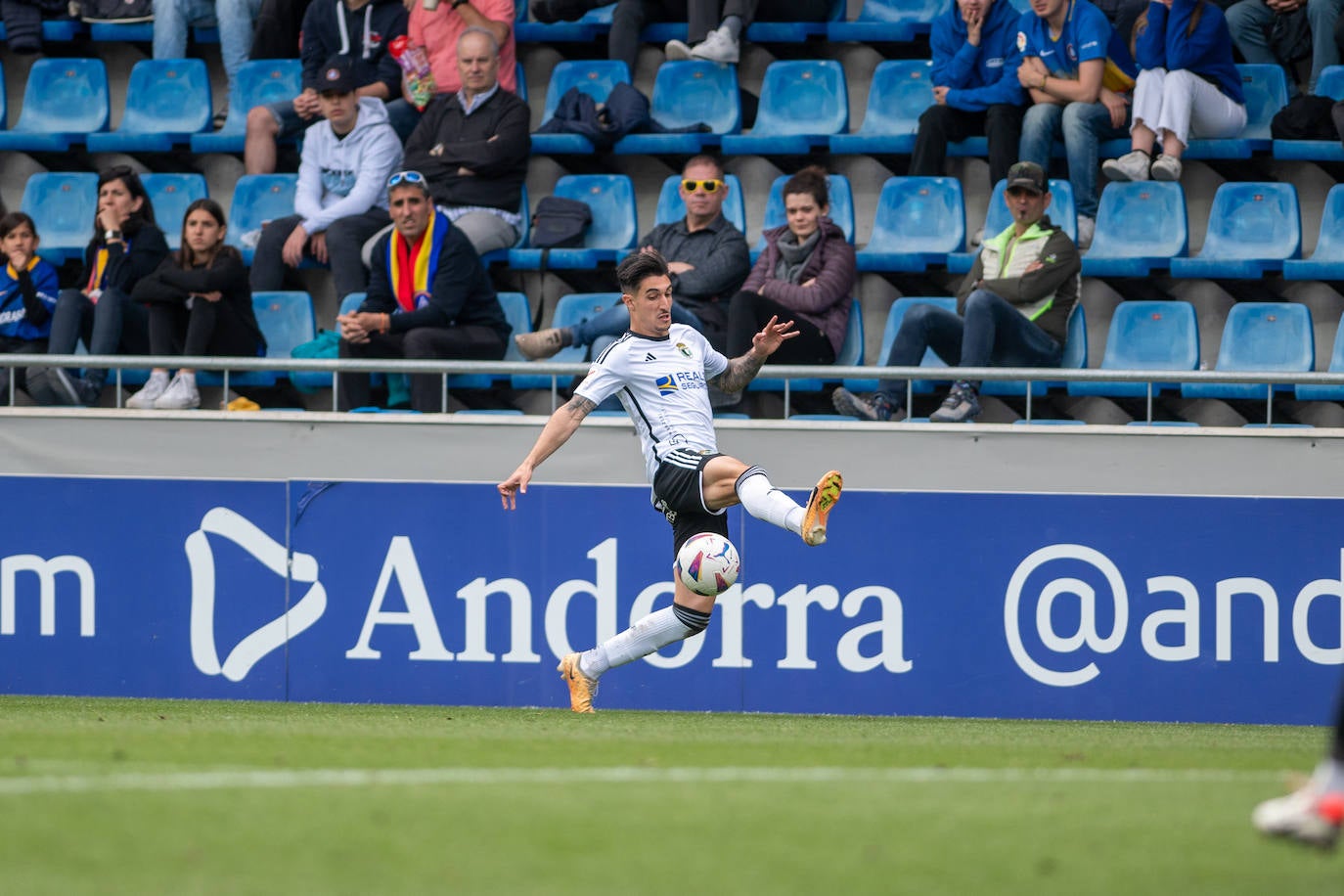 Imágenes de la derrota del Burgos CF en Andorra