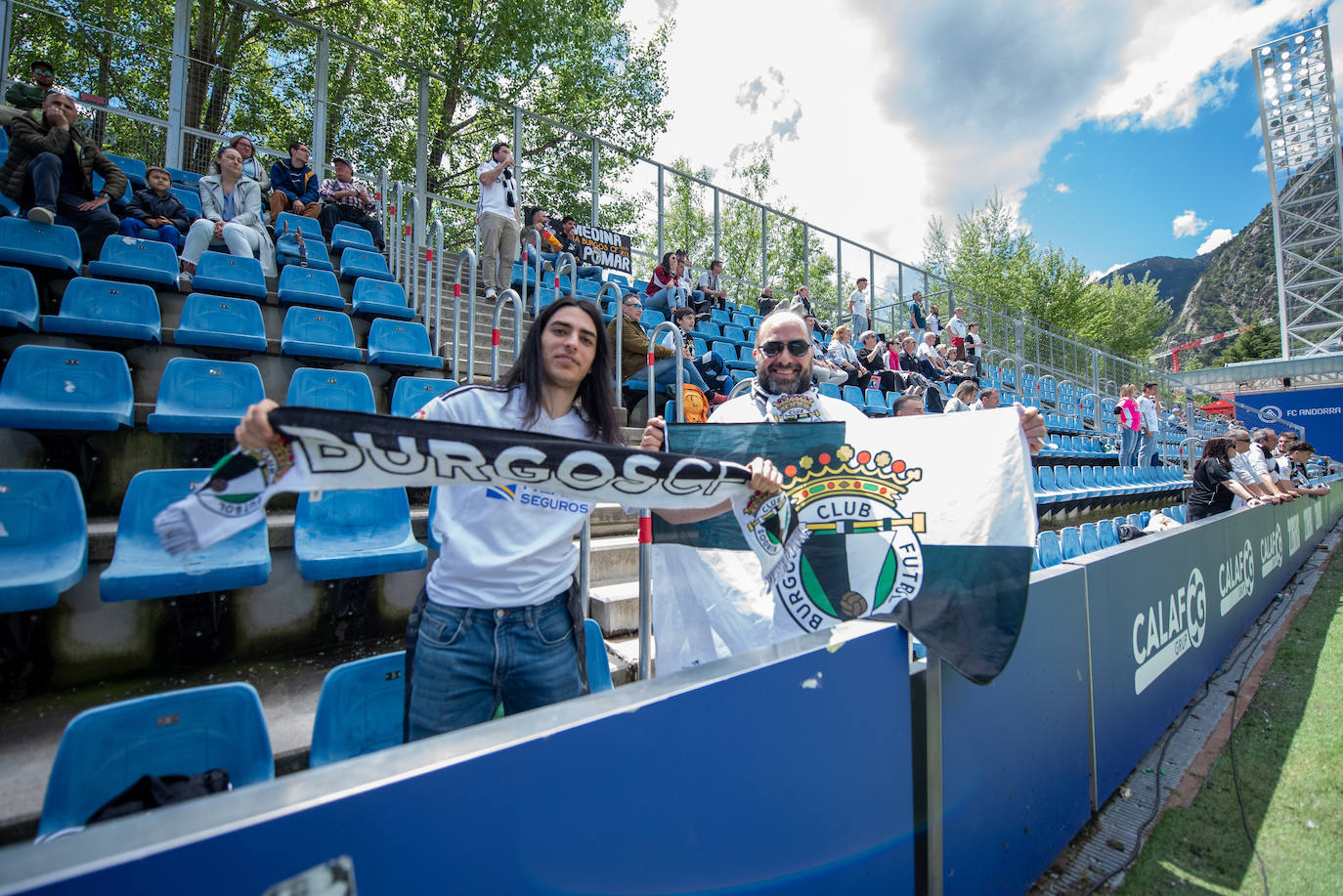Imágenes de la derrota del Burgos CF en Andorra