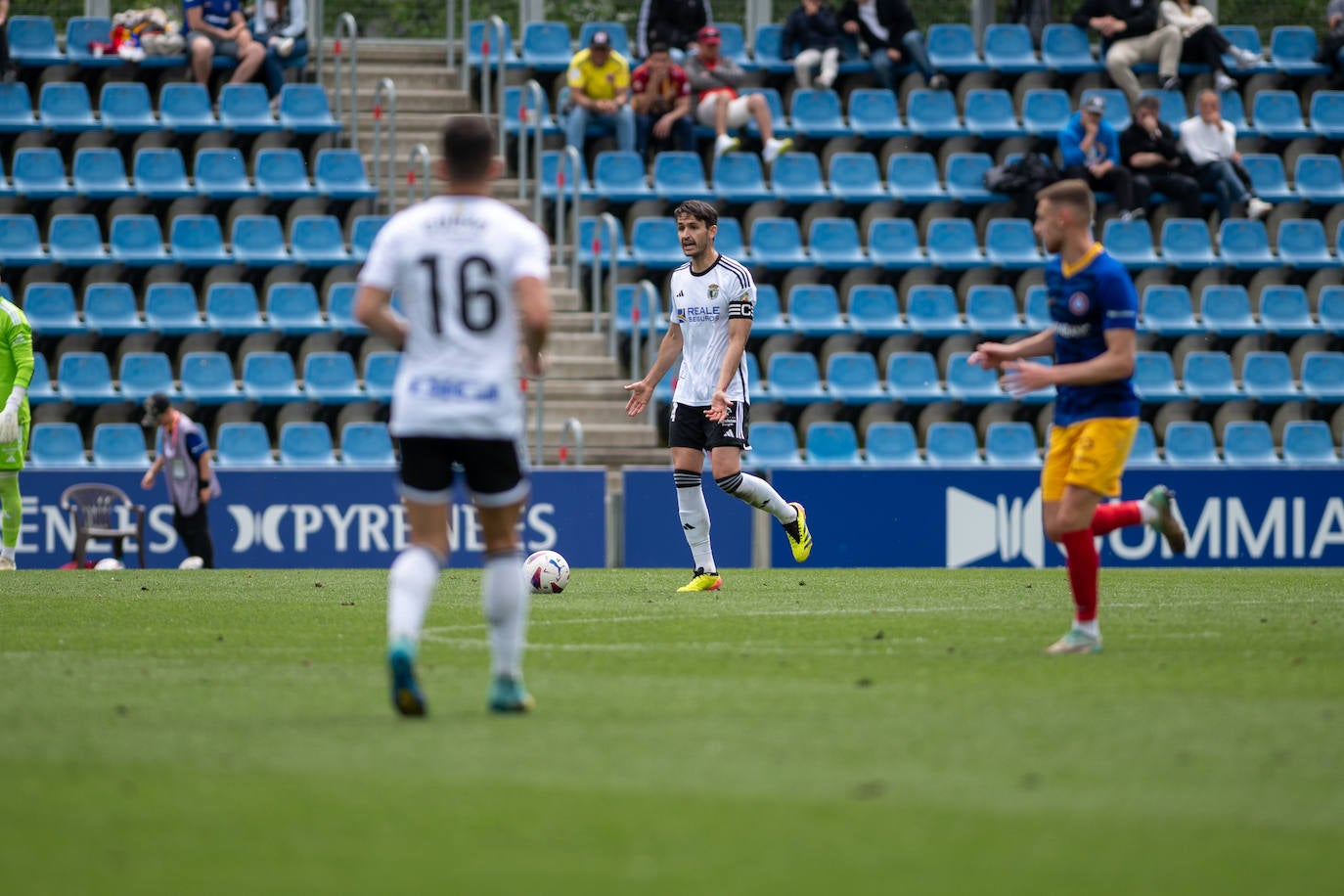 Imágenes de la derrota del Burgos CF en Andorra