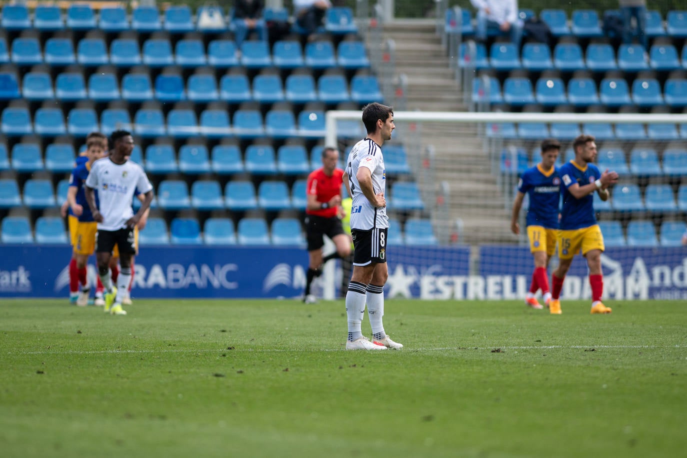 Imágenes de la derrota del Burgos CF en Andorra