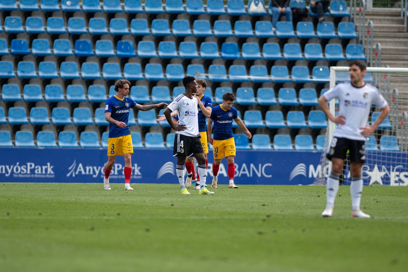 Imágenes de la derrota del Burgos CF en Andorra