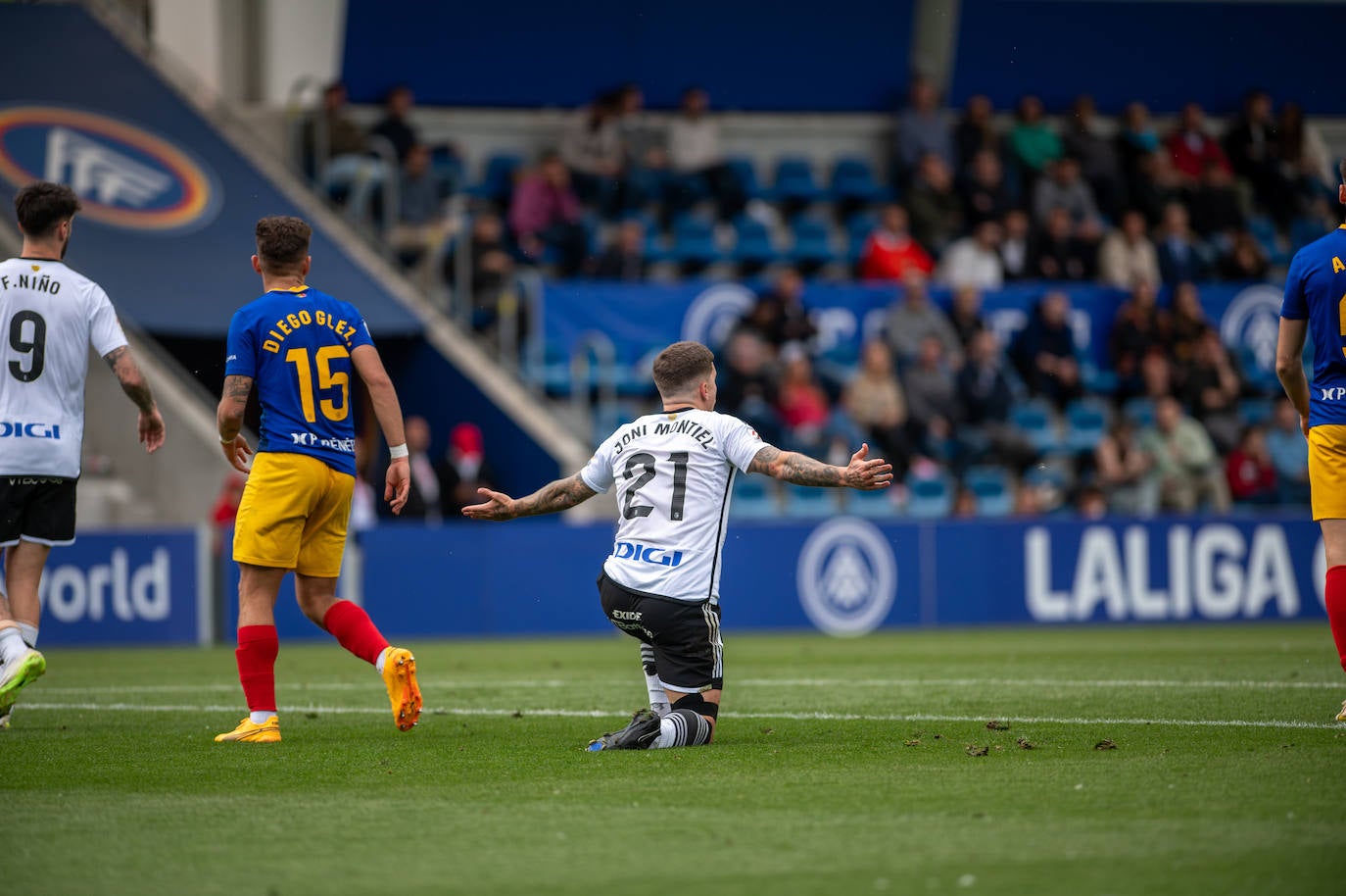 Imágenes de la derrota del Burgos CF en Andorra