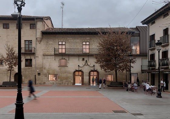 Fachada de la Casa de las Cadenas.