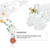 Argentina, Francia o México, los países desde donde más burgaleses votan