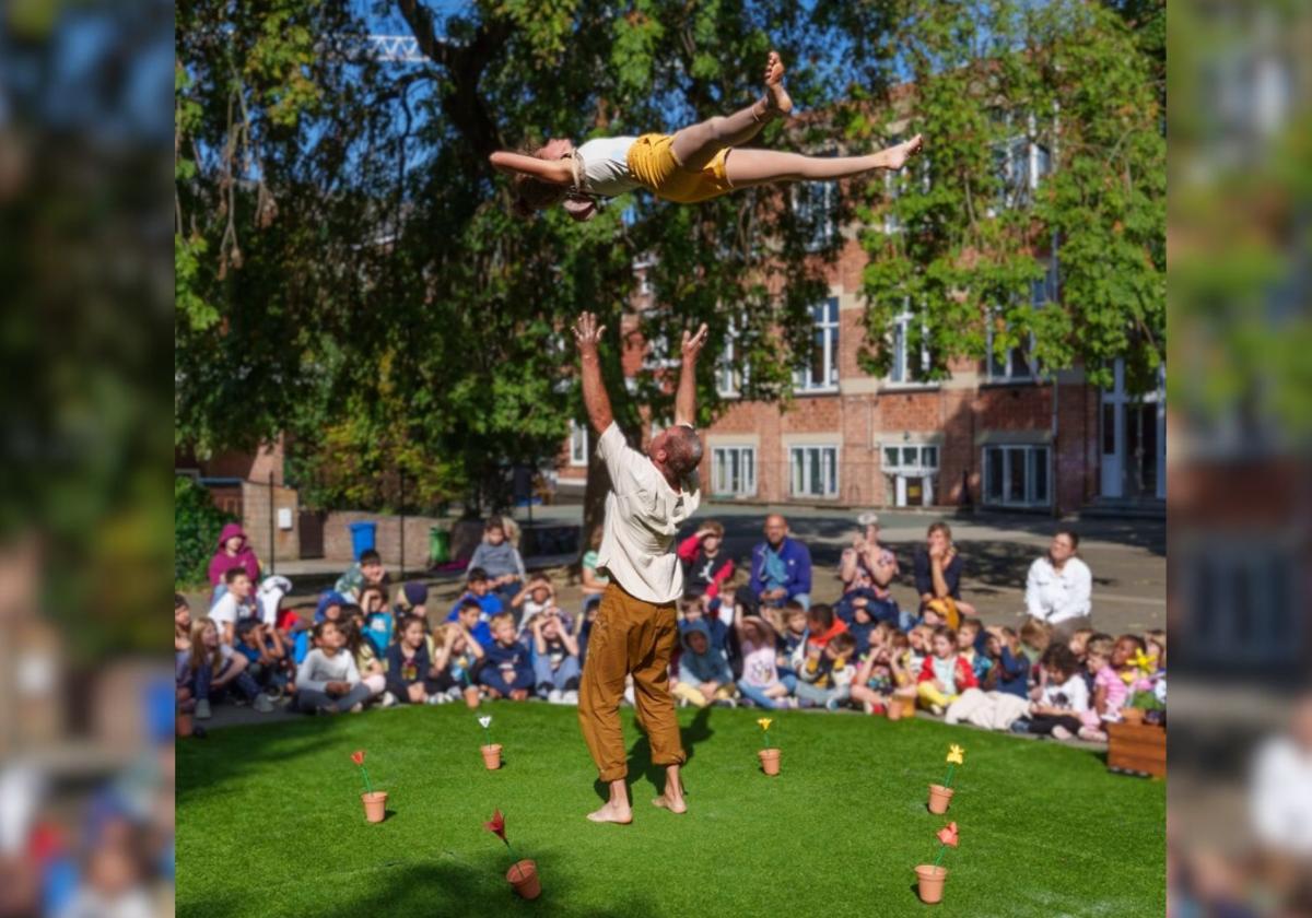 Fotografía del Festival Rural Internacional de Circo de 2022. Imagen de archivo