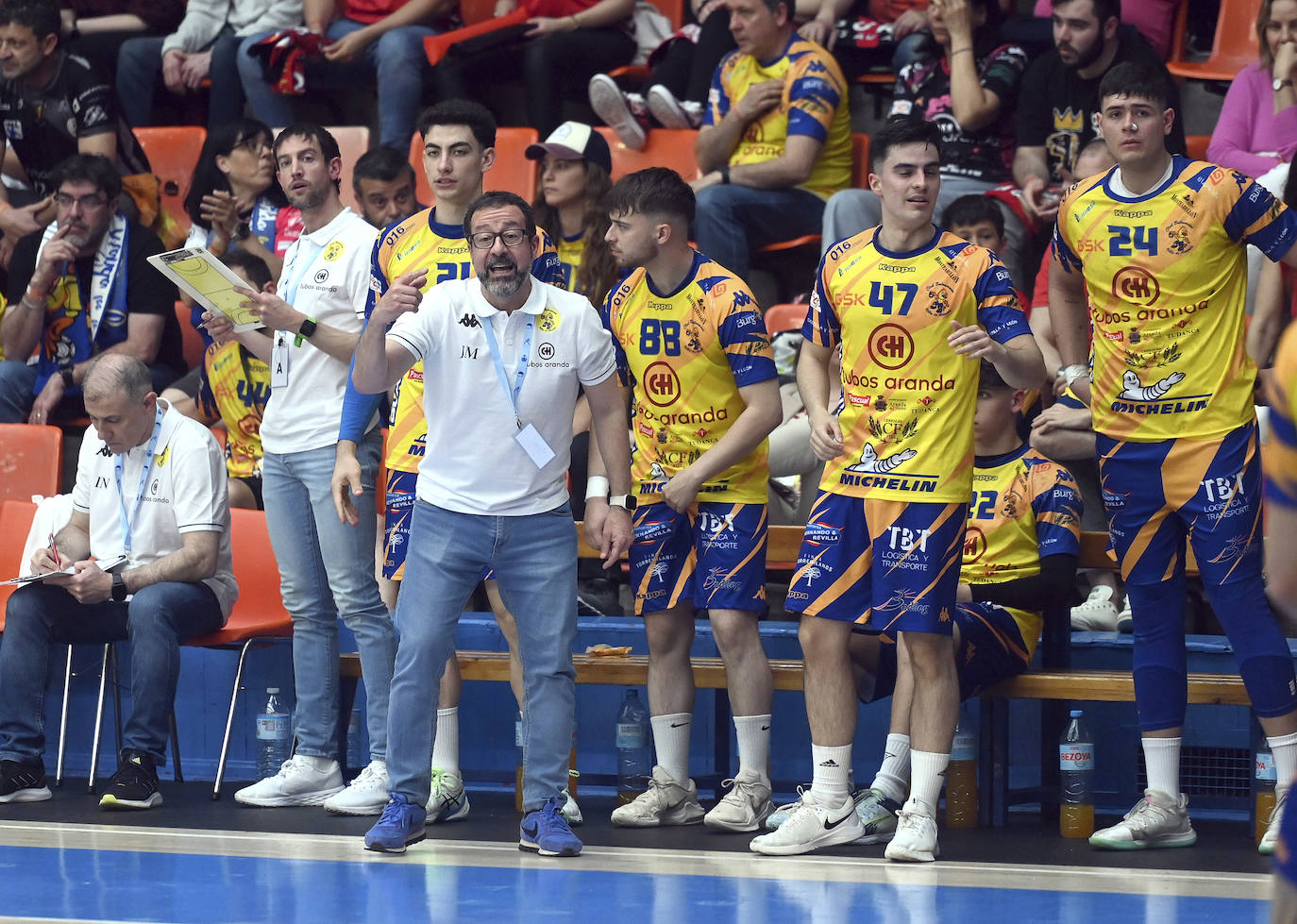 La final por el ascenso a Asobal, en imágenes