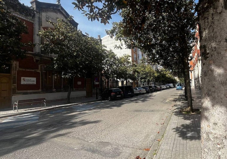 Calle del General Sanz Pastor de Burgos.