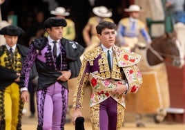 Roberto Martín 'Jarocho' (hijo) en la Plaza de Toros de Valencia, imagen de archivo