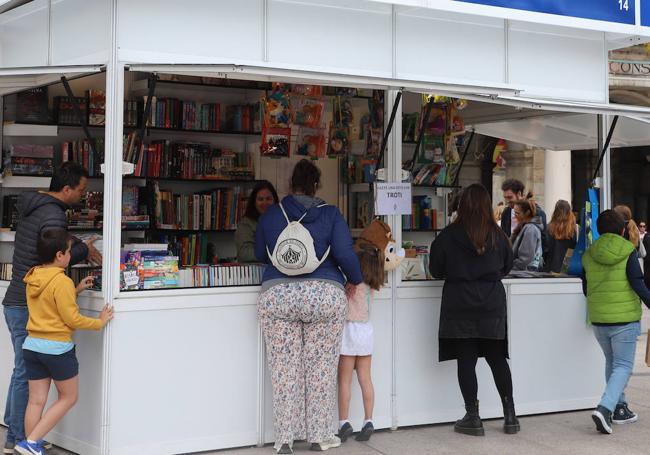 La Feria del Libro también ha tenido espacios para los pequeños lectores.